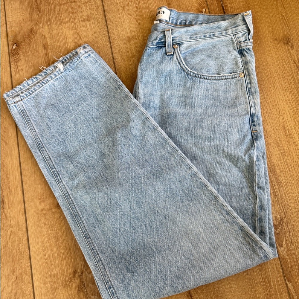 AGOLDE Criss Cross upsized straight jean - Picture 5 of 8